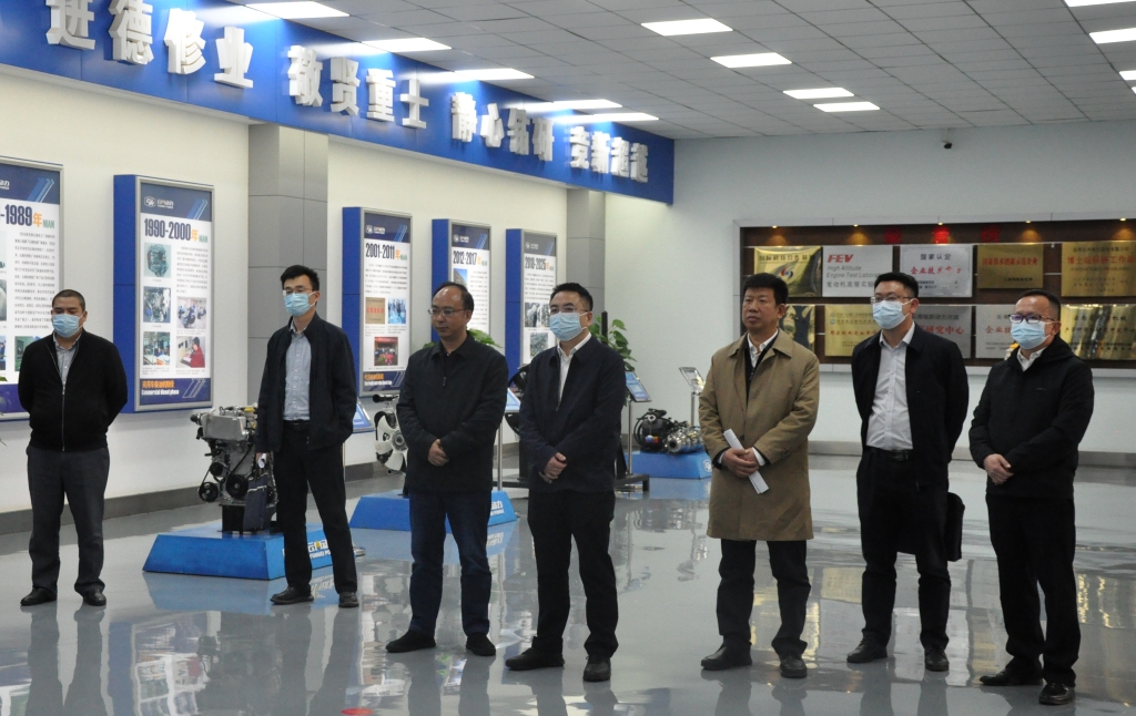 云南省委组织部、昆明市委组织部辅导到云南尊龙集团官网动力集团有限公司发展调研